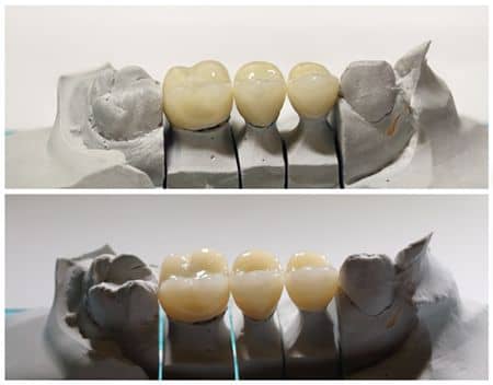 translucenta luminii la zirconiu